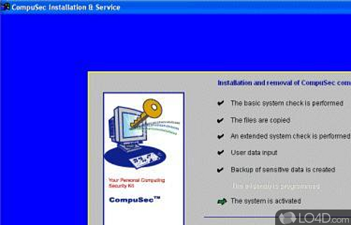 CompuSec 64bit Free Screenshot