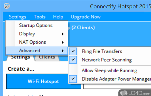 A free PC hotspot maker for anyone - Screenshot of Connectify Hotspot