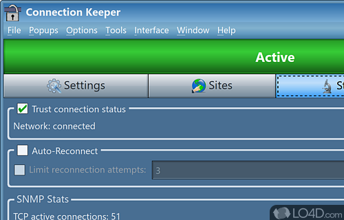 Connection Keeper screenshot