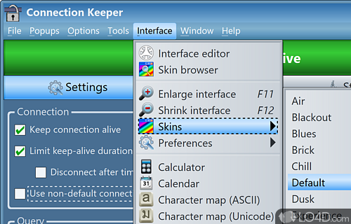 Connection Keeper screenshot