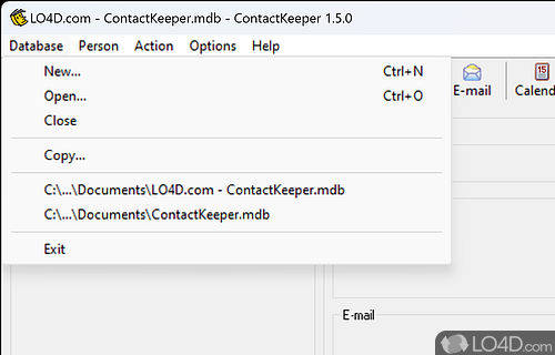 ContactKeeper Screenshot