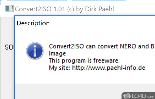 Convert2ISO screenshot