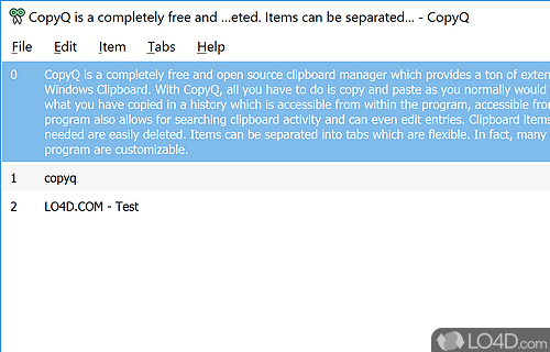 free download CopyQ 7.1.0