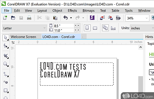 CorelDRAW Graphics Suite Screenshot