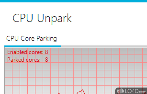 CPU Unpark Screenshot