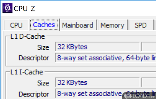 Offers details on the processor, mainboard, memory, graphics - Screenshot of CPU-Z