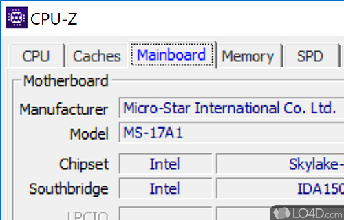 Can assess your system’s performance in real time - Screenshot of CPU-Z