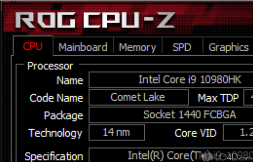 CPU-Z ROG - Download