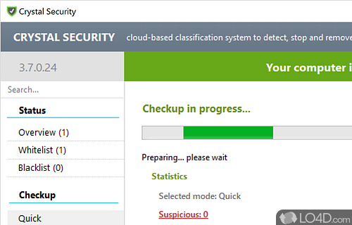 Crystal Security Screenshot