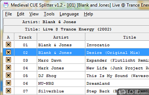 free cue splitter software