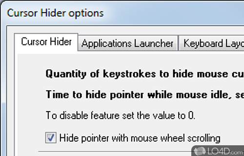 Cursor Hider Screenshot