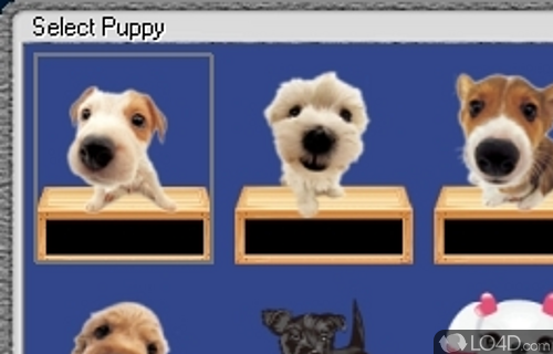 Cute Puppy Clock Screenshot