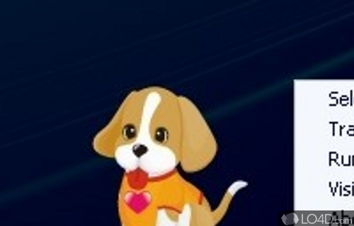 Screenshot of Cute Puppy Clock - Puppy clock that will make desktop more and fun