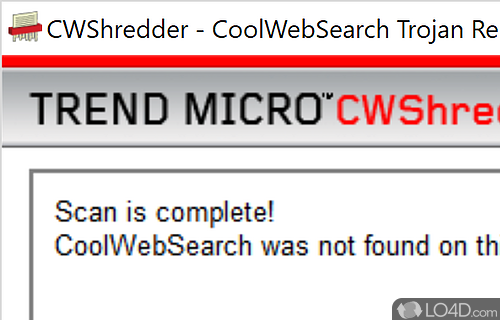 CWShredder Screenshot