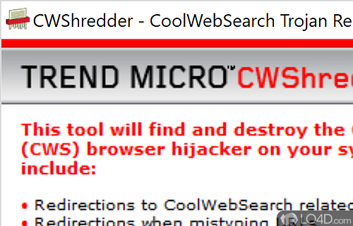 CWShredder Screenshot