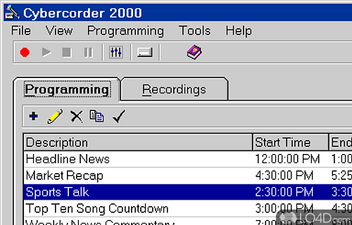 Cybercorder 2000 Screenshot