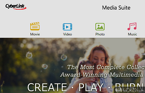 CyberLink Media Suite Screenshot