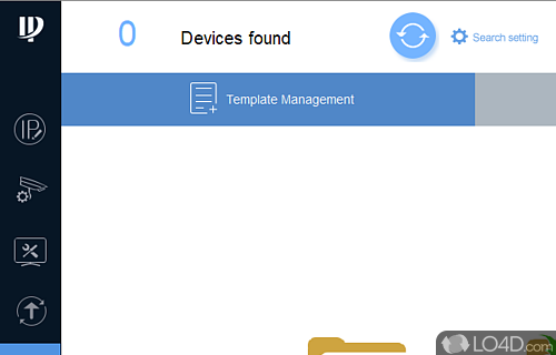 User interface - Screenshot of Dahua Configuration Tool