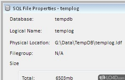 Database File Explorer Screenshot