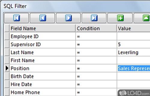 Database Viewer-Editor Screenshot