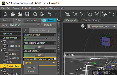 Make 3D animations - Screenshot of DAZ Studio