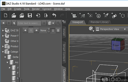 DAZ Studio Screenshot