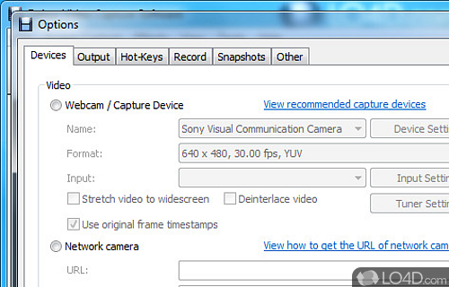 Debut Video Capture Screenshot