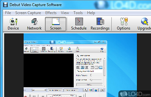 Debut Video Capture Screenshot