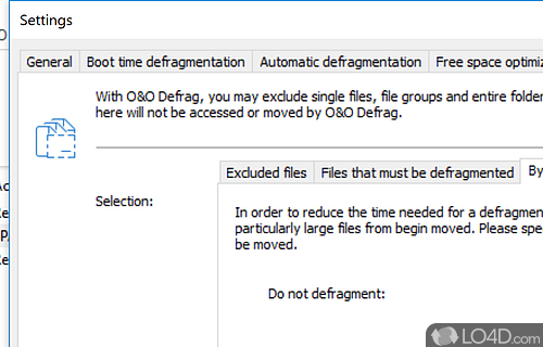 O&O Defrag Professional screenshot