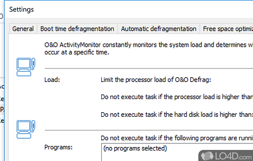 O&O Defrag Professional screenshot