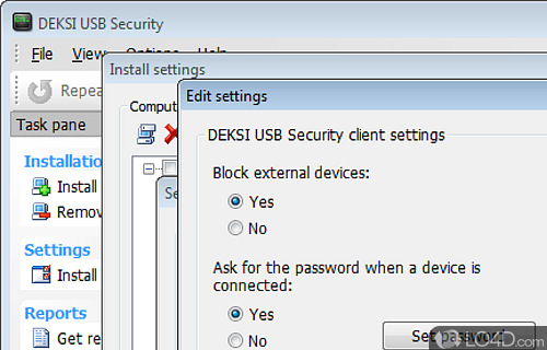 DEKSI USB Security Screenshot
