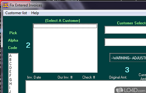 Delta60 Accounting Software Screenshot