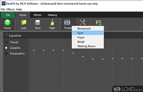 DeskFX Audio Effects Processor Screenshot