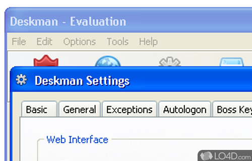 Deskman Free Edition Screenshot