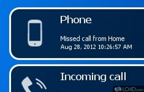 Screenshot of DeskNotifier - Receive phone notifications on your PC