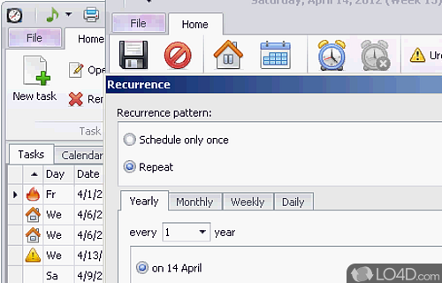 Desktop Reminder Screenshot