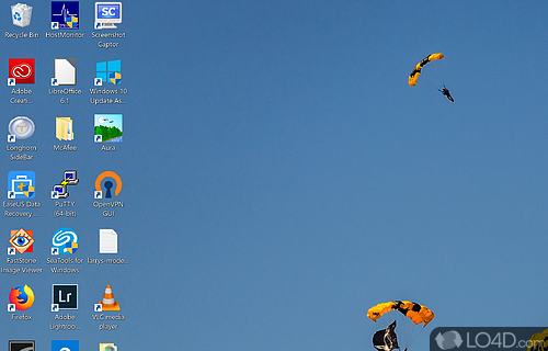 Create and use multiple virtual desktops on PC - Screenshot of Dexpot