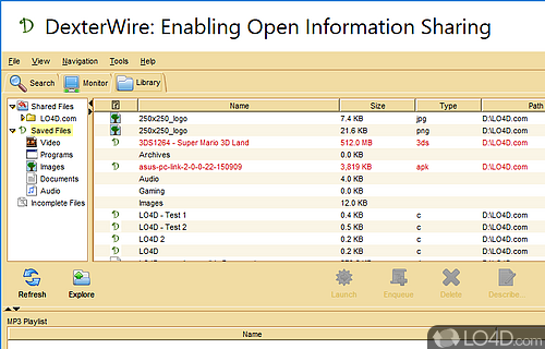 DexterWire screenshot