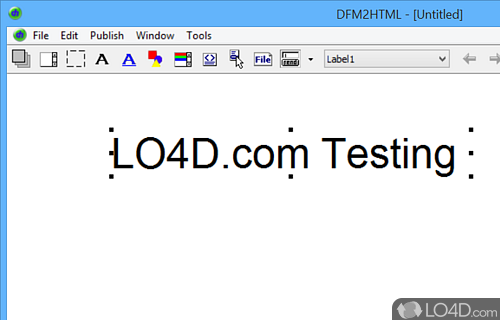 DFM2HTML Screenshot