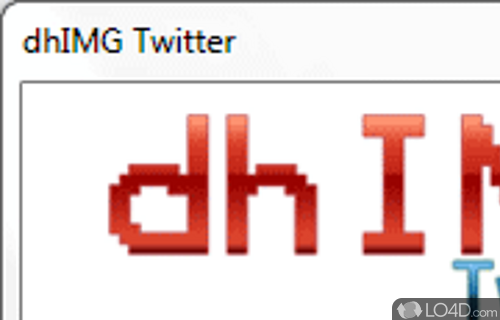 Screenshot of dhIMG Twitter - Was especially designed to provide users with a means of getting the pictures from any unlocked Twitter account