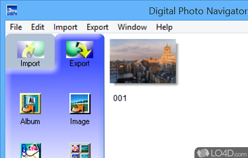 Digital Photo Navigator Screenshot