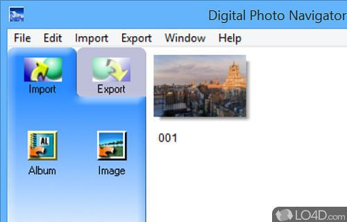 Digital Photo Navigator Screenshot