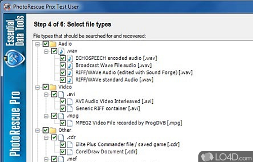 Screenshot of Digital PhotoRescue Professional - Powerful app that features a slick recovery engine for restoring lost JPEG, GIF, BMP, CRW