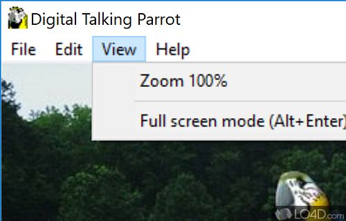 Digital Talking Parrot Screenshot