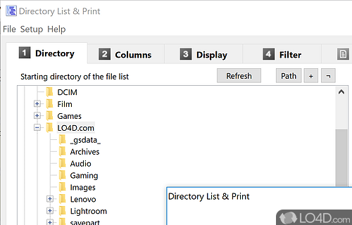 Directory List & Print Pro screenshot