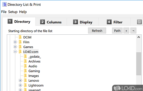 directory list & print pro serial