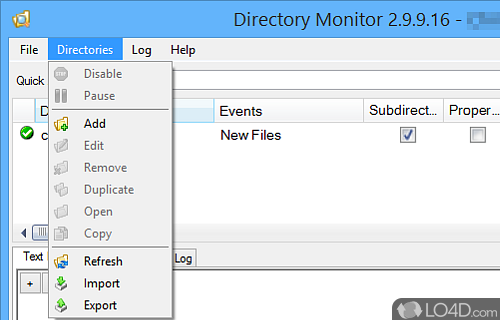 Directory Monitor screenshot