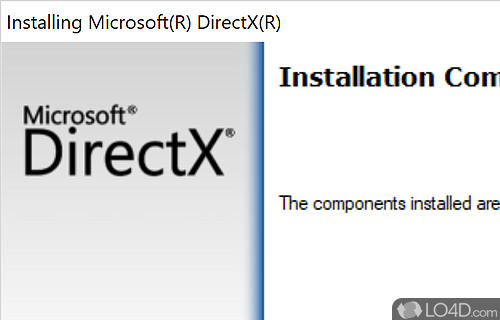 DirectX 9.0c - Download