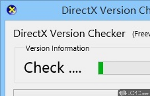 DirectX Version Checker Screenshot