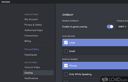 Servers - Screenshot of Discord